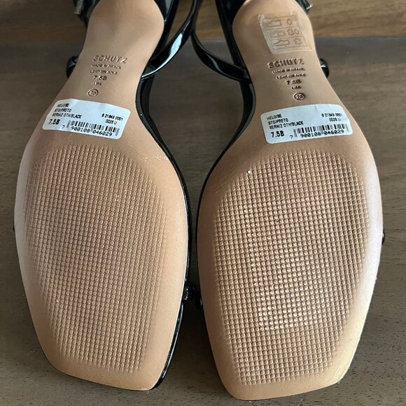 SCHUTZ Heloise Kitten Heel Strappy Sandals NEW Multiple Sizes - Picture 9 of 9